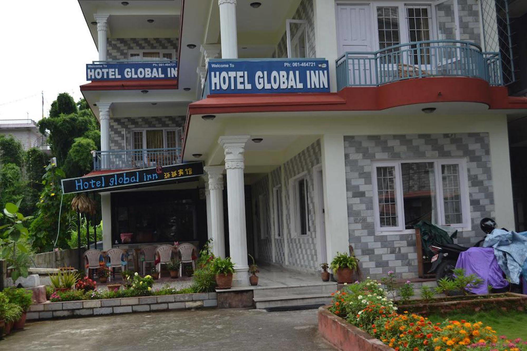 Hotel Global Inn Покхара Экстерьер фото